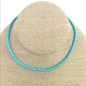 SOLD Turquoise Beaded Choker